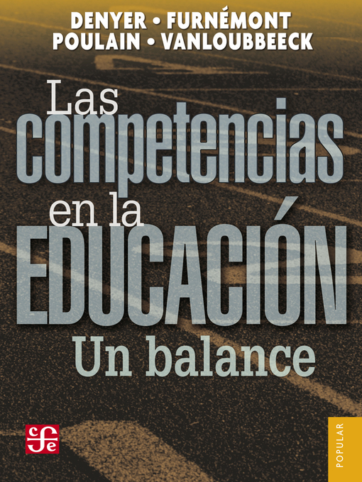 Cover image for Las competencias en la educación
